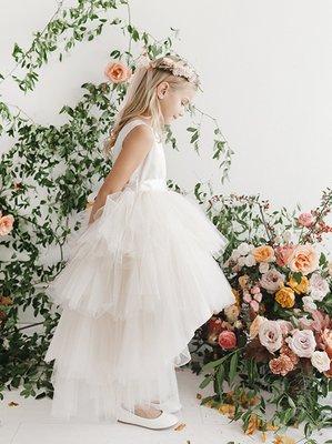 Beautiful flower girl dress