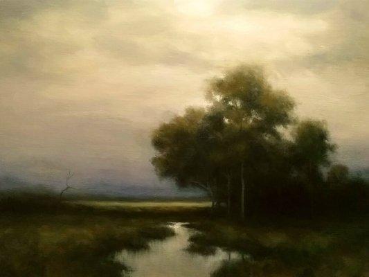 Oil on canvas..Eric Schwerdtfeger