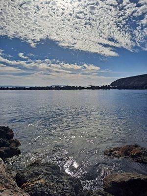 Doran State Park & campsites. The Jetty of Bodega Bay.