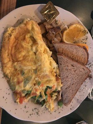 Veggie omelet