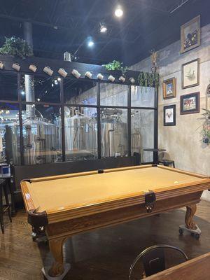 Pool table