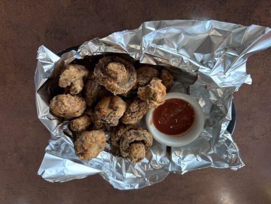 Fried mushrooms