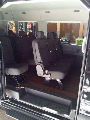 Ford transit executive interior