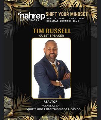 "Empowerment and Insight: NAHREP® San Fernando's Board Installation Event with Tim Russell"