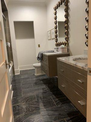 Complete bathroom remodel