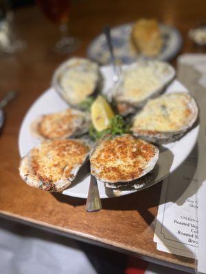 Baked oysters Appetizer