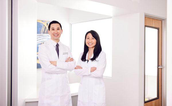 Our doctors, Dr. Elbert and Dr. Jacqueline Cheng