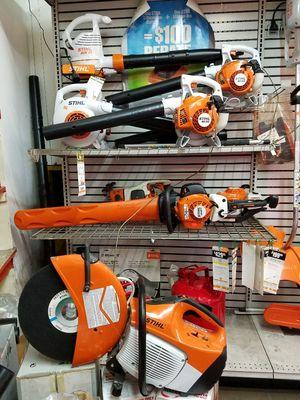 Blow the competition away with Stihl equipment. As competitiors have a hard time maintaining great performances at affordable prices.