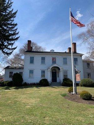 Our expanded location at the William Samuel Johnston Historical Homestead (across from Saint James School) on Main Street in Stratford.