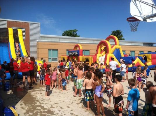 Summer Camp--Obstacle Course largest in Northern Michigan--and kids couldn't get enough