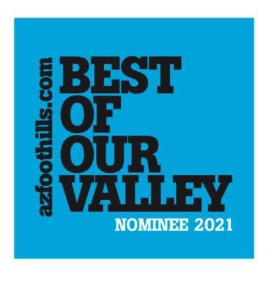 MaiLash & Brows was nominated for Best of Valley for  Lash Extensions and Semi-Permanent Makeup by AZ Foothills