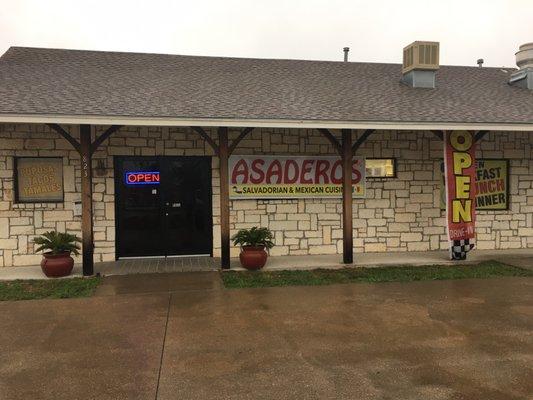 Asaderos restaurant in Lancaster, TX on Pleasant Run Rd, across from middle school.