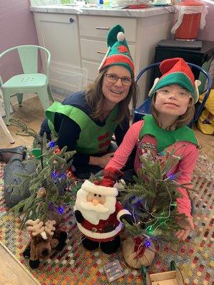 Speech therapy at Christmas