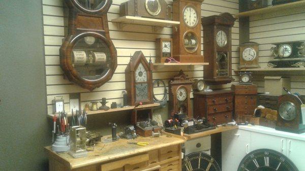 We are clock repair experts for new and antique clocks!