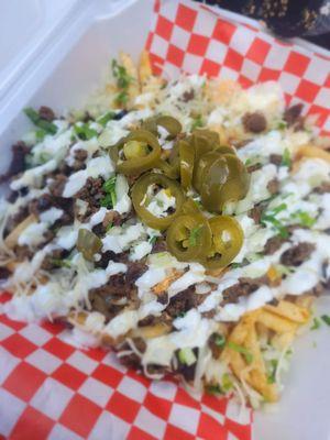 Carne asada fries