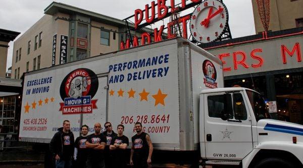 Movers in our staple Pike Place Market