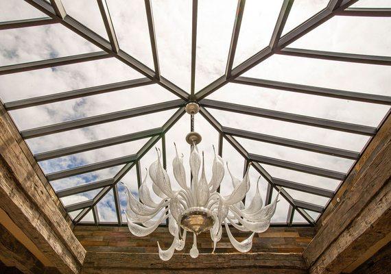 Murano Room - roof and Chandelier