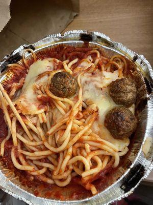 Spaghetti With Meatballs