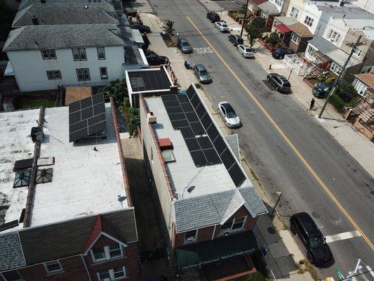 Flat Roof Flush Kit Installation 8kW Queens NY