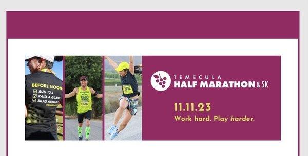 Temecula Half Marathon & 5k