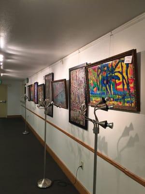 Student art display