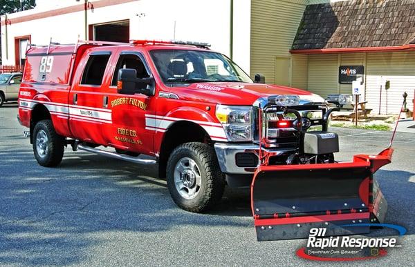 Hiniker Plows, Lift Kits & Emergency Vehicles all under one roof