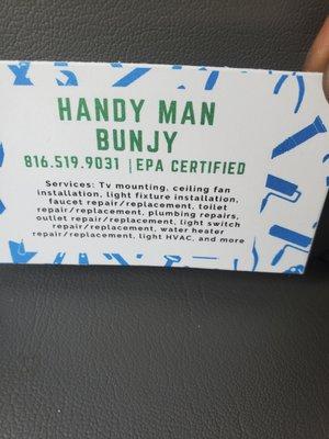 Handyman bunjy