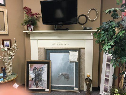 Artwork and framing brings your home to life.