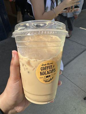 Iced Vanilla Latte