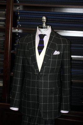 Bespoke suit crafted and designed by Umberto the Master Tailor