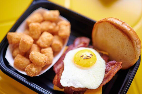 Lazy Bacon, Egg, and Cheese w/ Tator Tots