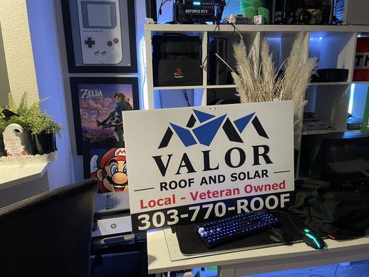 Valor Roof and Solar