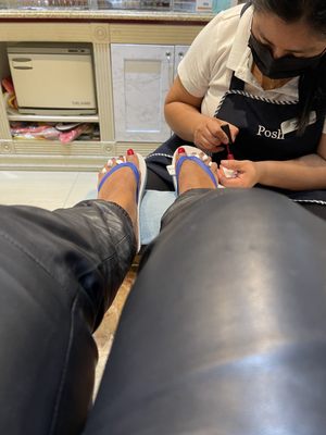 My pedicure experience