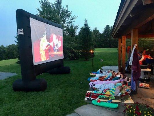 Fun Outdoor Theater for Summer Nights