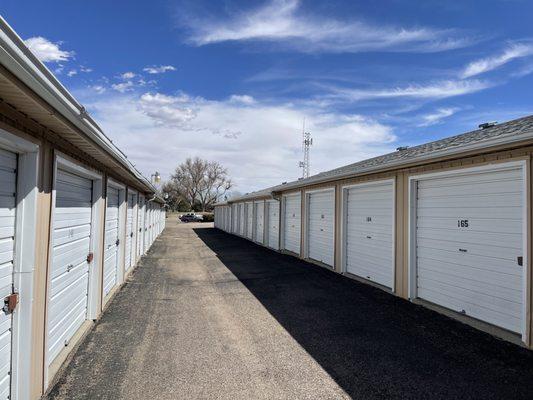 Storage units at B&F Mini Storage