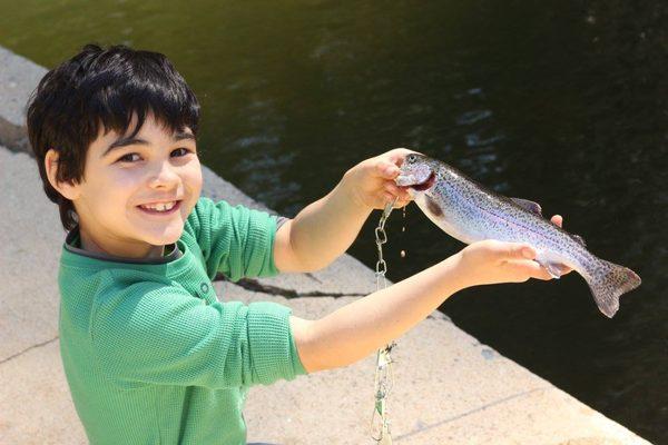 Fishing is always 'reel' fun no matter your age!