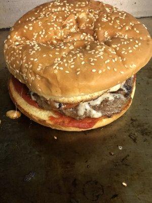 Pizza burger