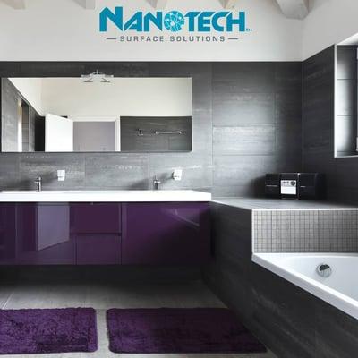 BATHROOM CARE is an invisible and long-lasting nanotechnology based protective coating which repels liquids and soap scum.