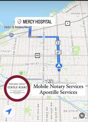 You can visit us at 1701 Ponce de Leon 204 Coral Gables , or we can visit you ! We offer mobile services for Miami-Dade county