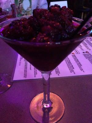 Berry martini