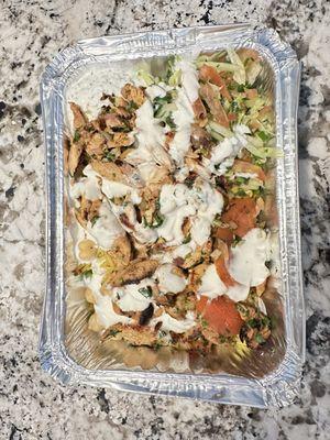 Chicken gyro bowl