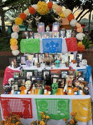 Tribute Shrines. A Free Event  Dia De Los Muertos ( Day of the Dead) November 1, 2019 in DTLA on Olivera Street