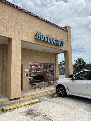 View of the Front of the shop