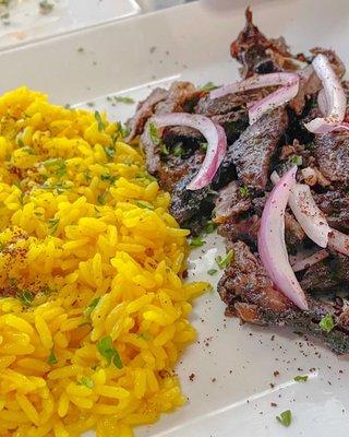 Shawarma with lamb and beef