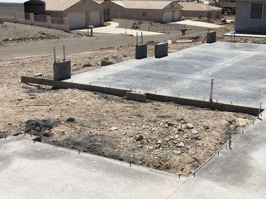 Concrete slab