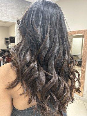 Highlights and curls