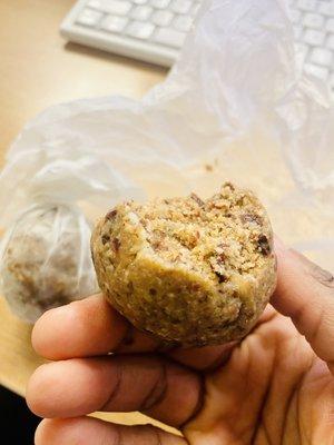 27 Jan. 2023 -- Almond Butter Energy Orb ($4) - or this might have been the Peanut Butter Energy Ball