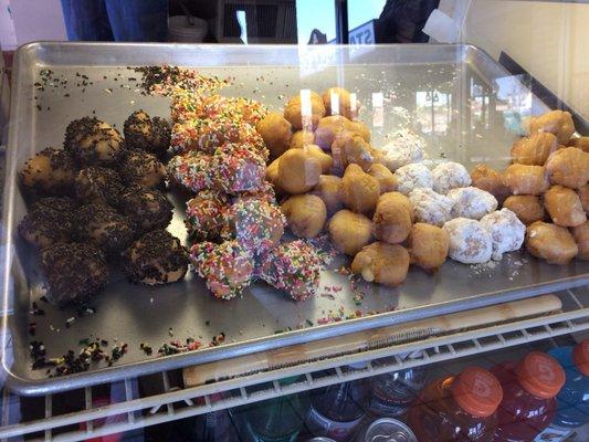 Beautiful assortment of donut holes