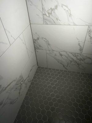 Bathroom Shower Tile Combination