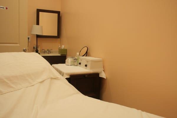 Private waxing/facial room!